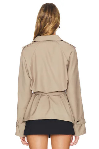 Cropped Trencherous Coat
                    
                    LIONESS | Revolve Clothing (Global)