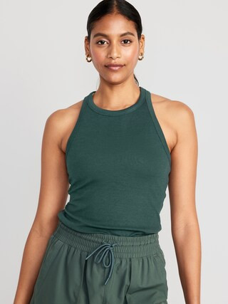UltraLite Racerback Rib-Knit Performance Tank for Women | Old Navy (US)