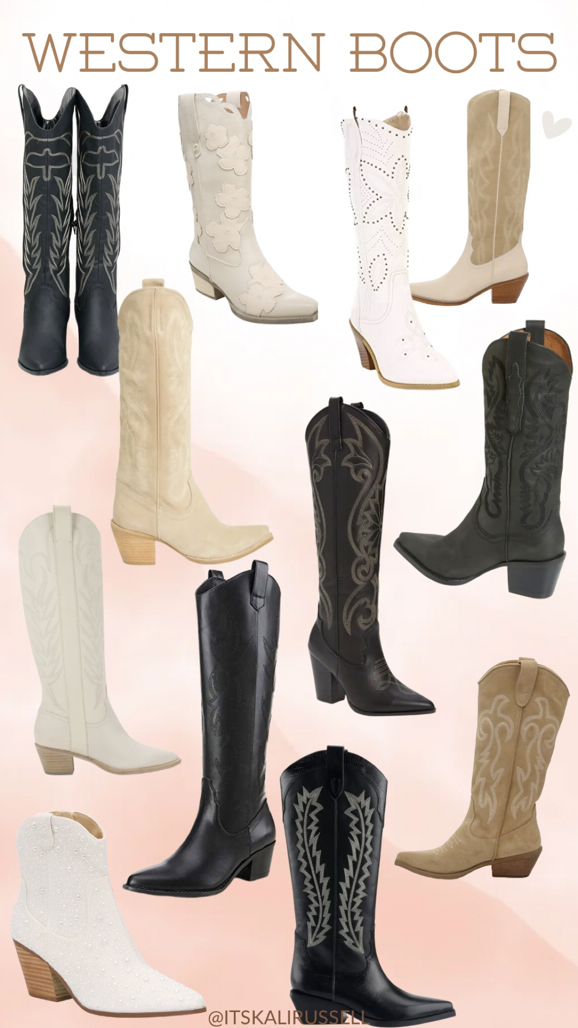 These cowboy/western boots are so versatile and trendy!

#LTKFind #LTKshoecrush #LTKstyletip