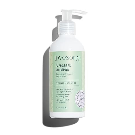 Lovesong Beauty Evergreen Shampoo. Natural, Vegan, Cruelty-Free. (8 FL OZ) | Amazon (US)
