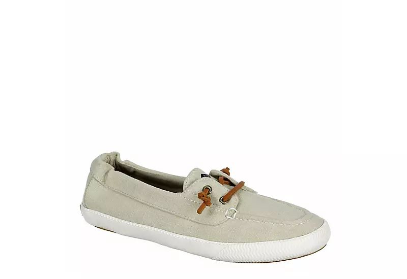 Sperry Womens Lounge Away 2 Boat Shoe - Natural | Rack Room Shoes