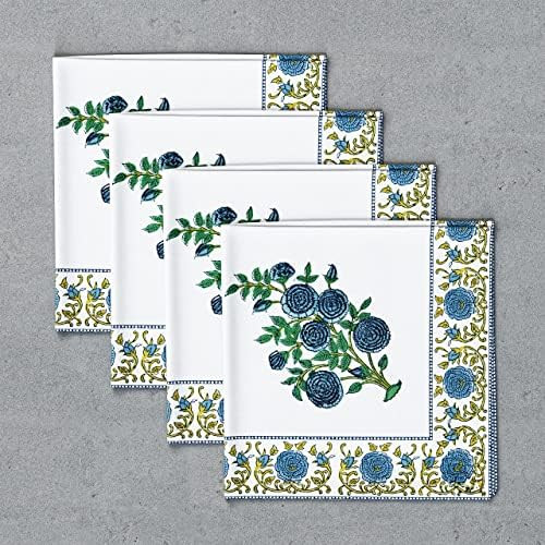 AVRIT Cloth Napkins Set of 4, Washable and Reusable Soft Table Napkins - Premium 19 x 19 Inch Din... | Amazon (US)