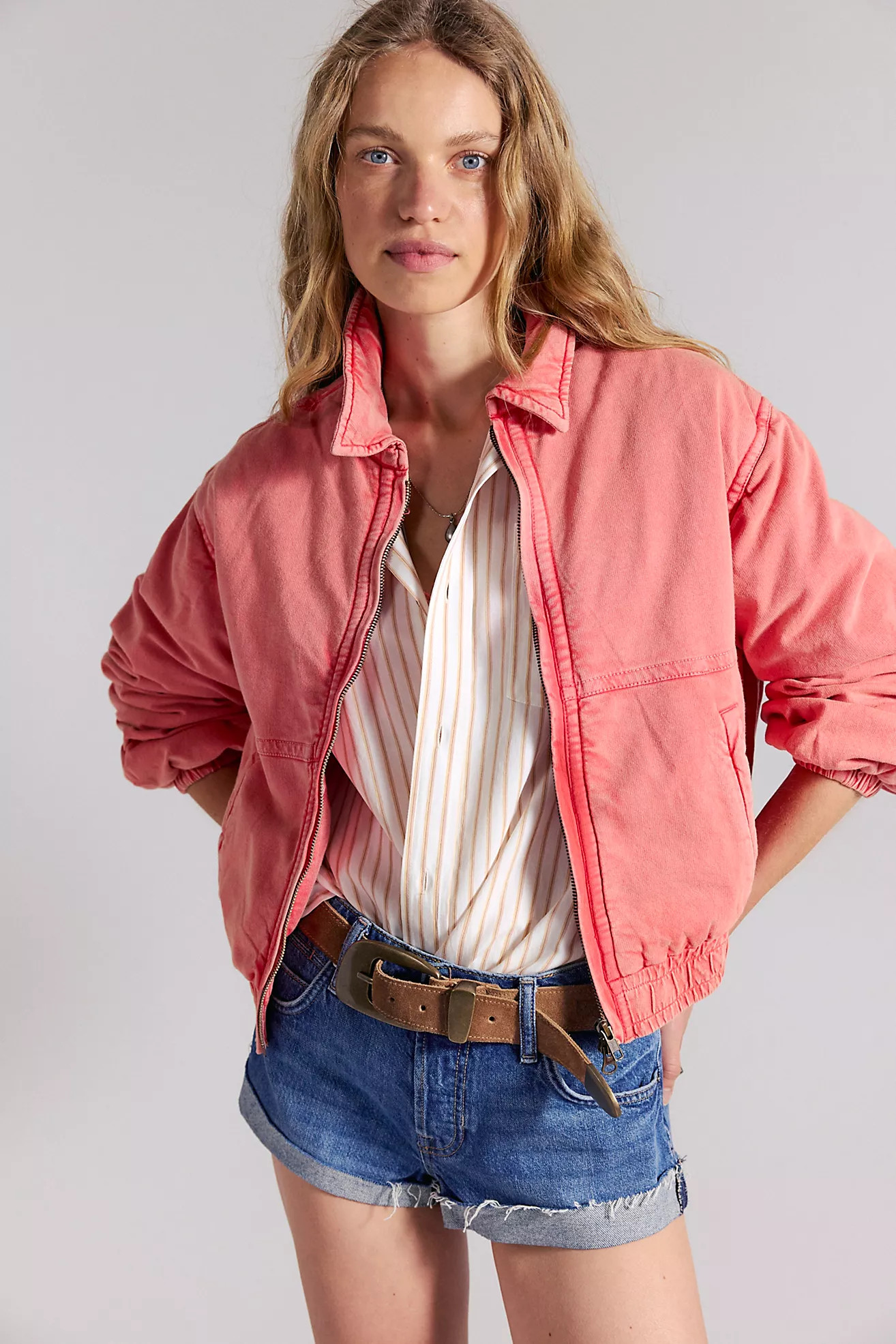 FP One Birdie Washed Jacket | Free People (Global - UK&FR Excluded)