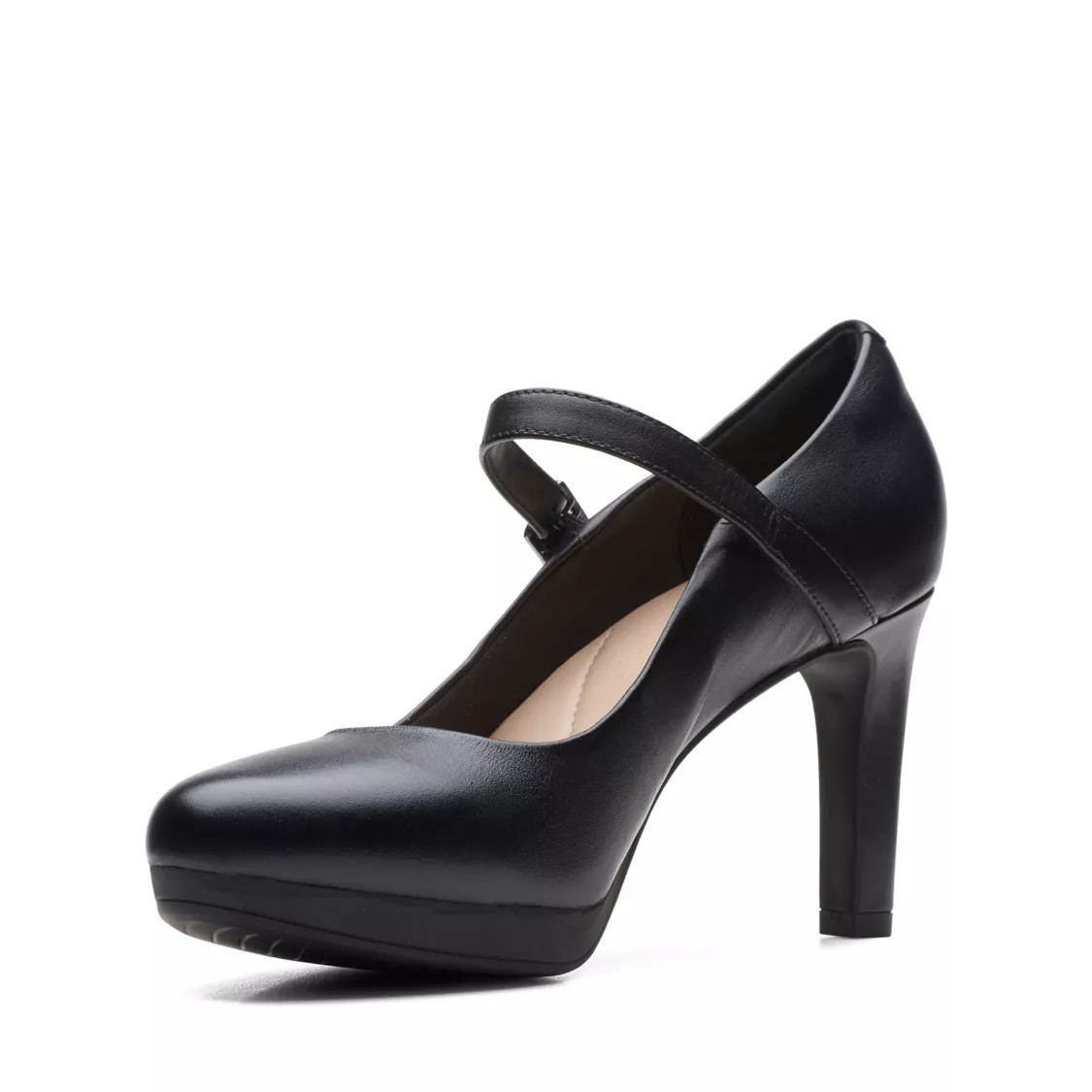 Ambyr Shine Black Leather | Clarks (US)