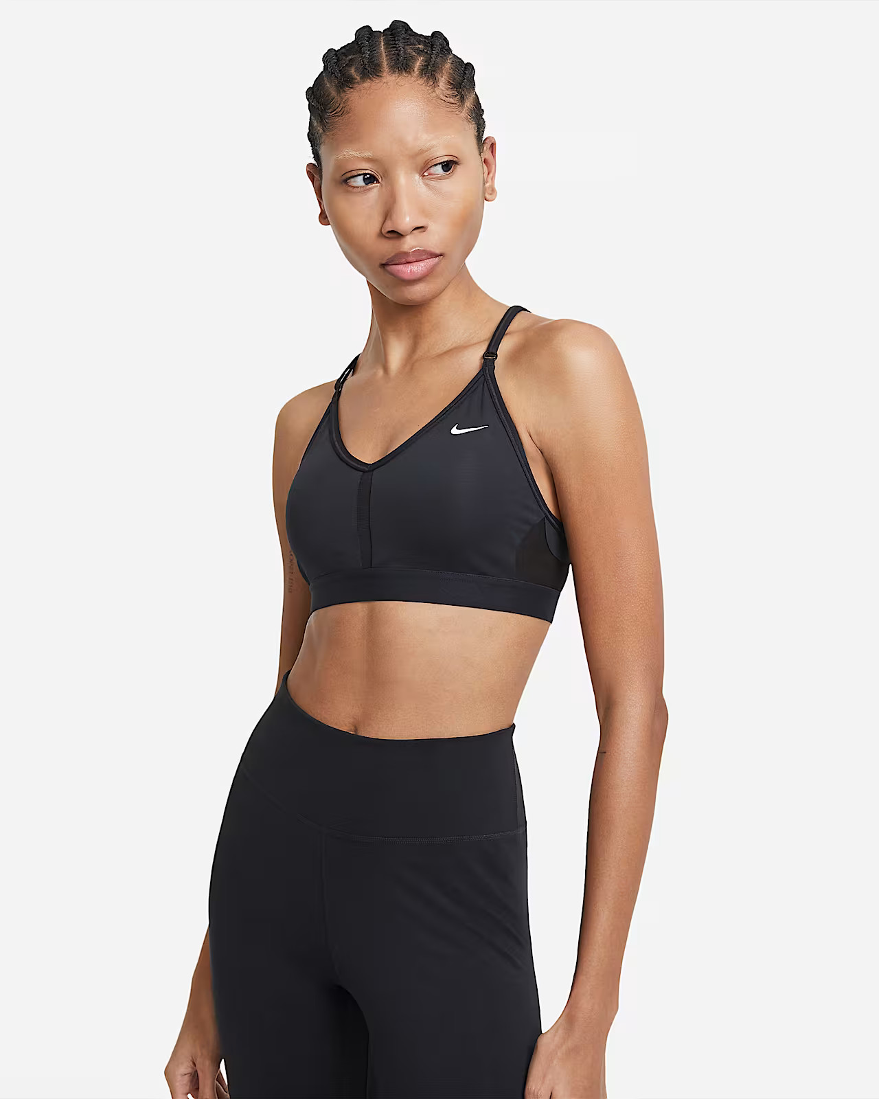 Women's Light-Support Padded V-Neck Sports Bra | Nike (US)