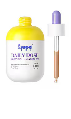 Daily Dose Bioretinol + Mineral SPF 40
                    
                    Supergoop! | Revolve Clothing (Global)