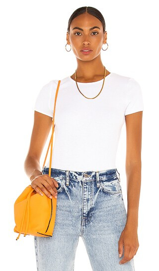 Baby Tee in White | Revolve Clothing (Global)