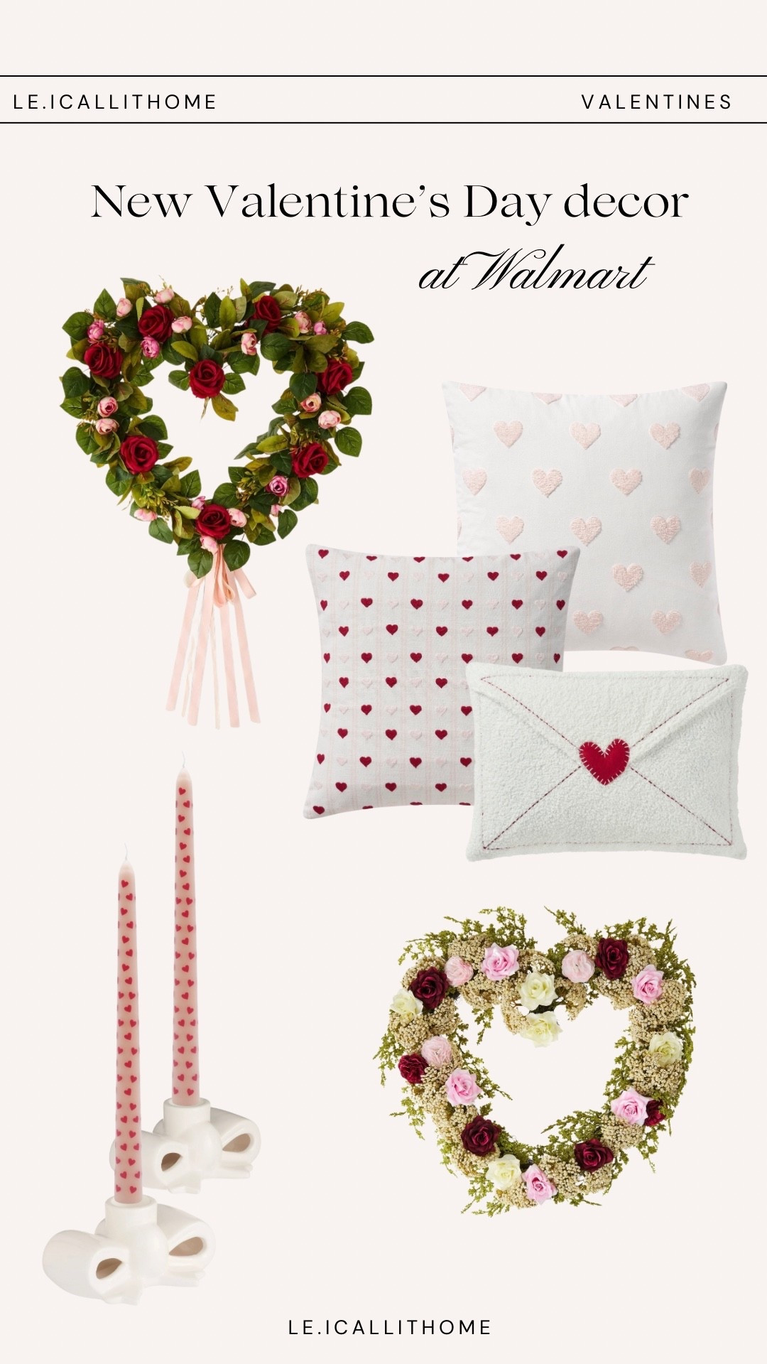 New Vday decor at Walmart 💗🌹

#LTKActive #LTKSeasonal #LTKHome