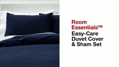 Easy-Care Duvet Cover & Sham Set - Room Essentials™ | Target