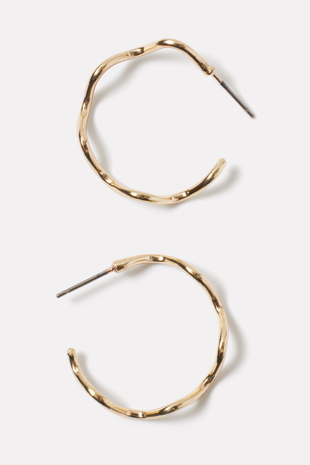 Evvie Squiggle Hoop Earrings | Evereve