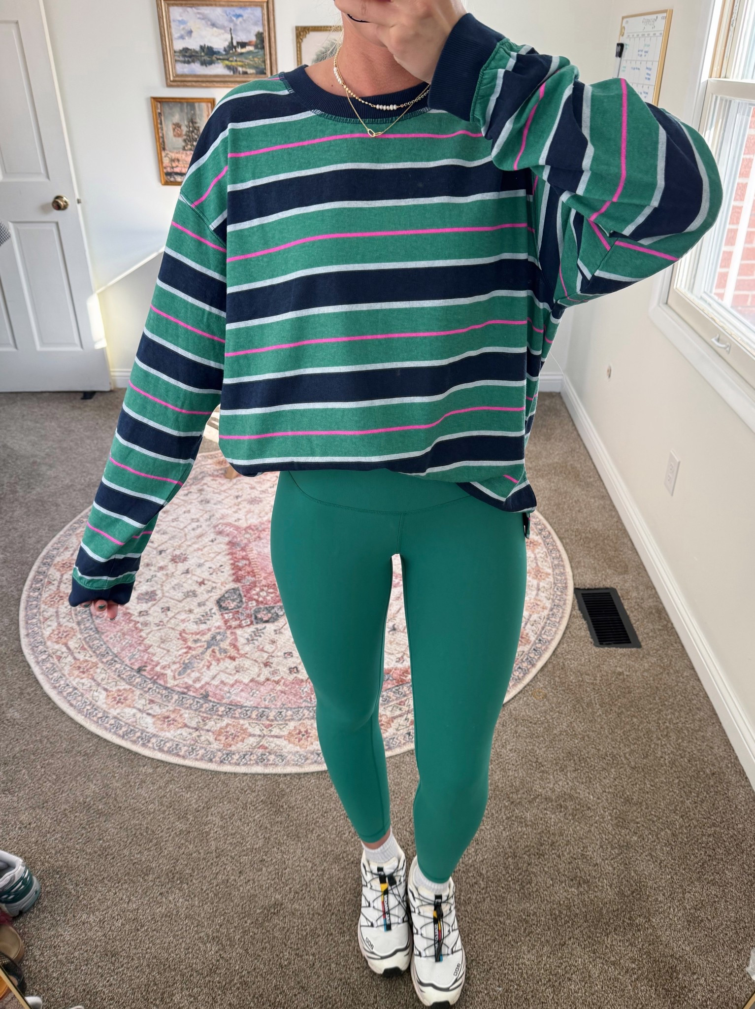 Size Smalls in both! 🎄🫐🩷❄️

#LTKActive #LTKootd