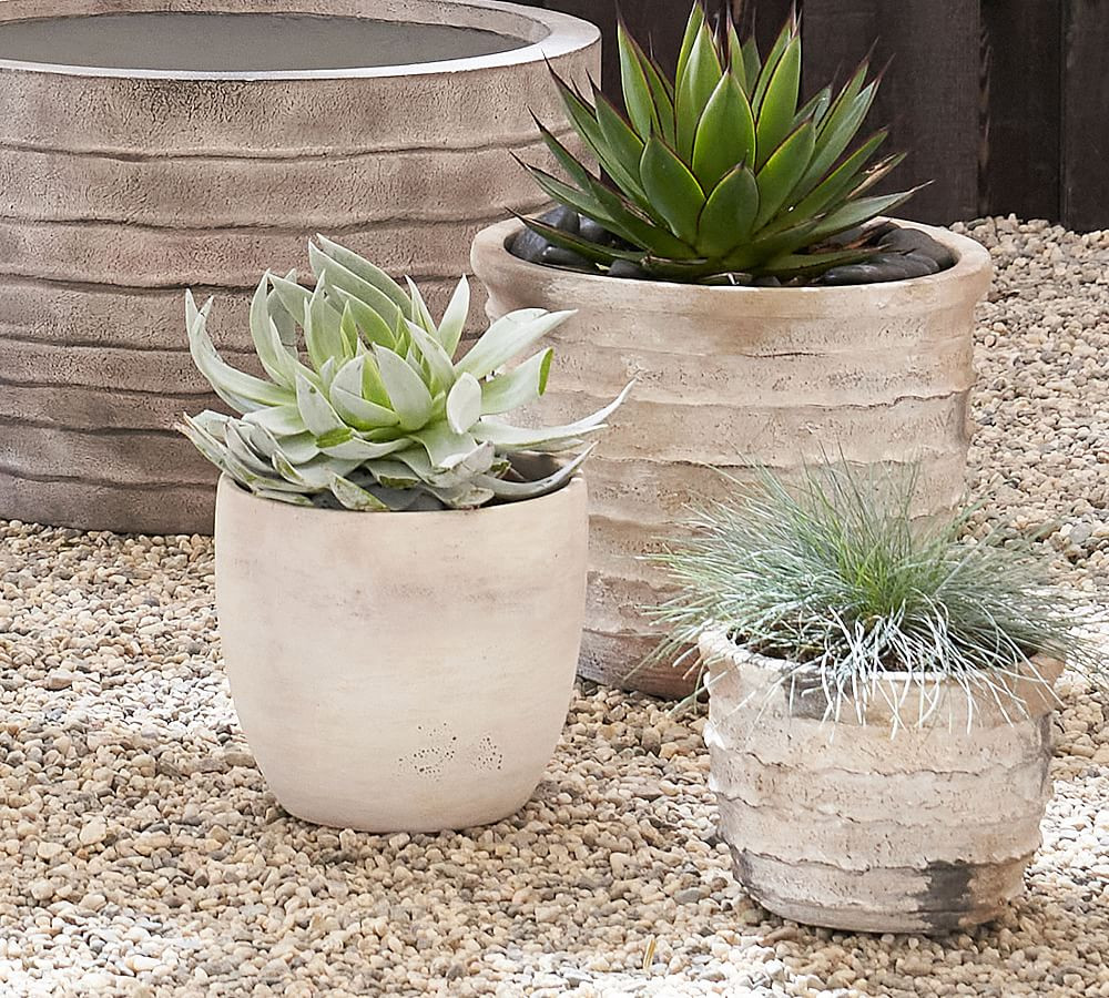 Tall Planter - 22"D x 27.5"H | Pottery Barn (US)
