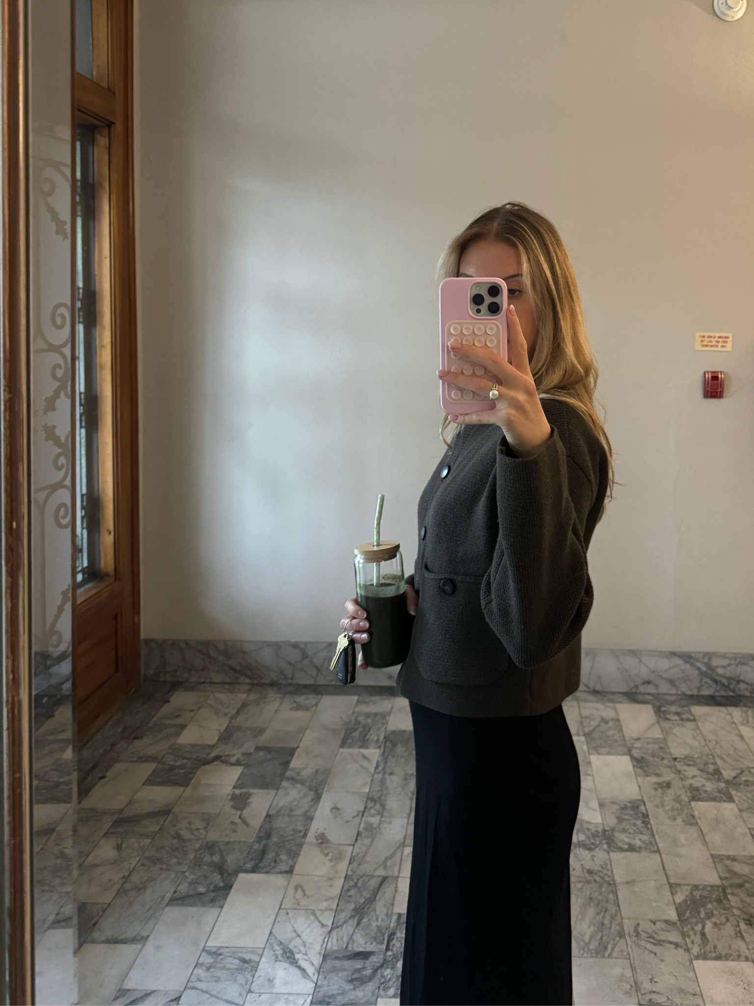 Jacket link  - wearing a size small #sezane #sezanelooks 