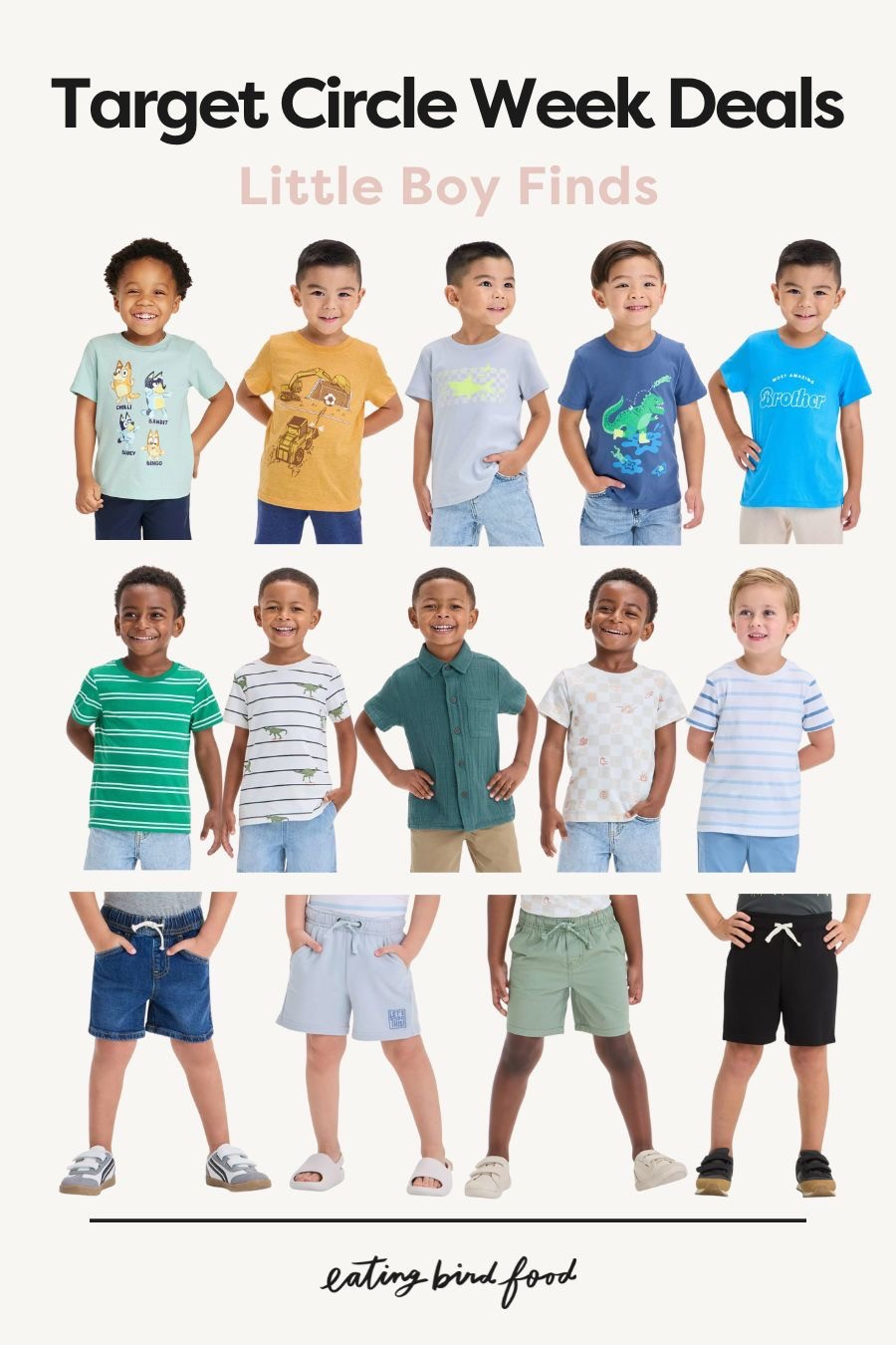 Spring wardrobe refresh for the kiddos? Target’s got you covered. Rounded up my favorite finds for little boys + girls—perfect for play, school, and everything in between.
#TargetKids #LTKKids #TargetStyle #TargetMom #MomLife #KidsFashion #TargetCircleDeals #LTKSpring #KidsStyle

#LTKKids #LTKWatchNow #LTKSaleAlert