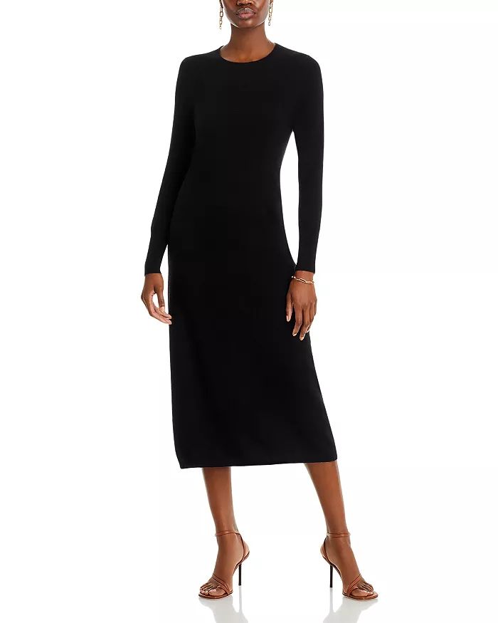 Crewneck Cashmere Midi Dress - 100% Exclusive | Bloomingdale's (US)