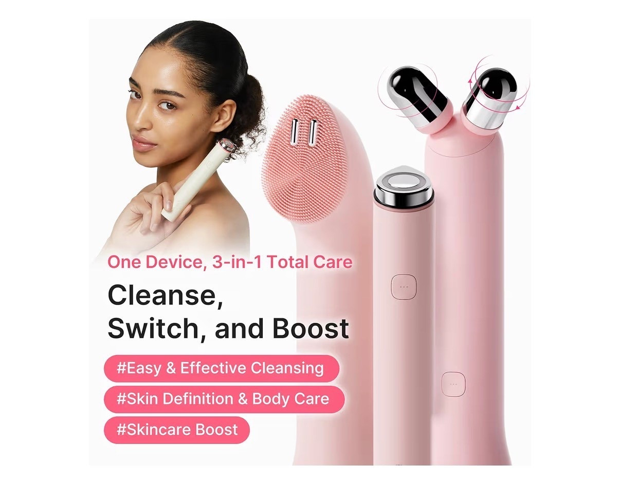 Mini Booster Pro Plus Full Facial Device Set | 3-in-1 Korean Facial Device for Makeup Removal & Pore Cleansing, Skin Definition & Body Care, Skincare Boost with 3 Modes | Pink

Korean beauty
Korean skincare

#LTKBeauty #LTKMothersDay #LTKSaleAlert