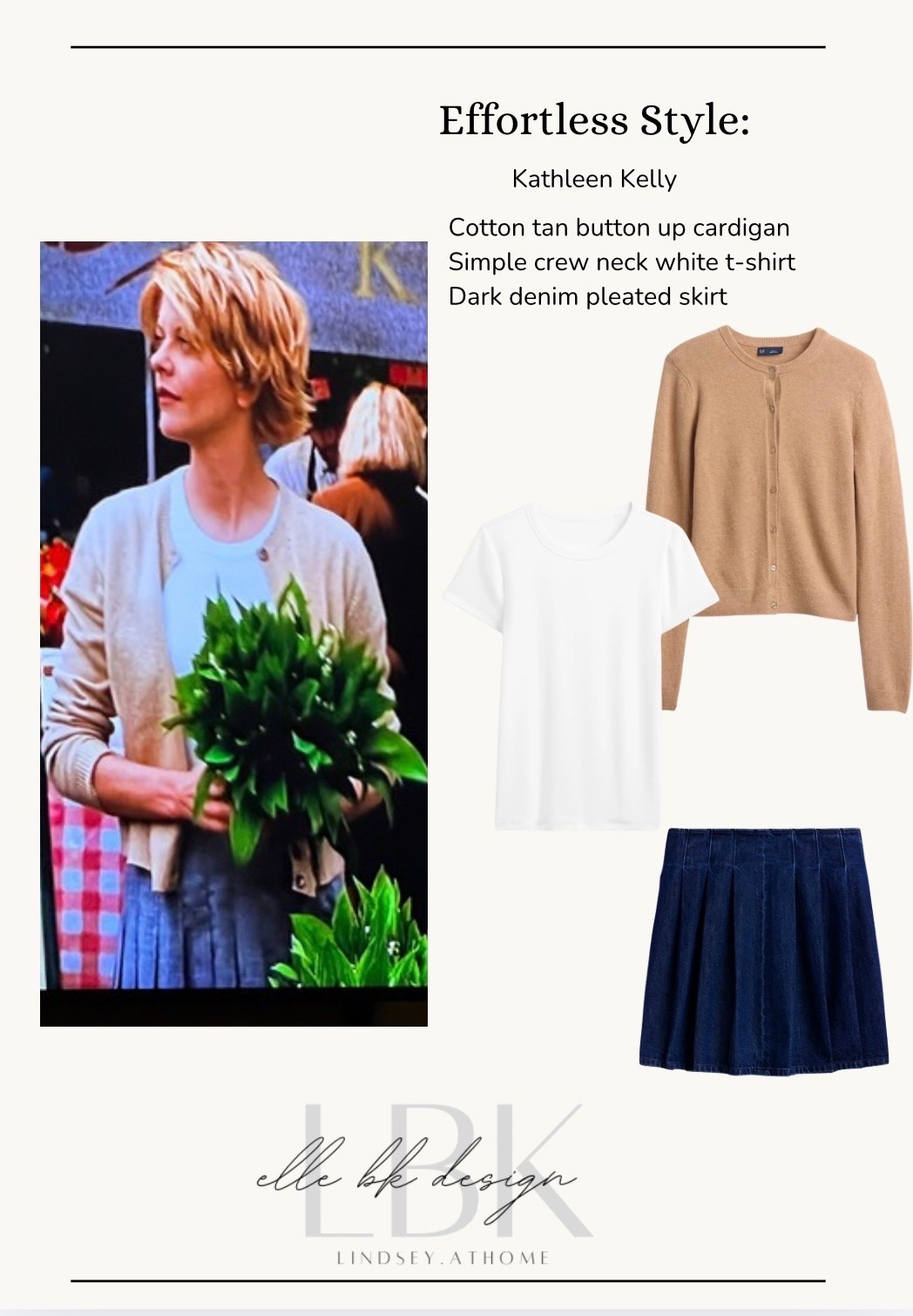 You’ve Got Mail fall capsule inspiration! Kathleen Kelly character outfit, cardigan, tshirt and pleat skirt.

#LTKPetite #LTKWorkwear #LTKSeasonal