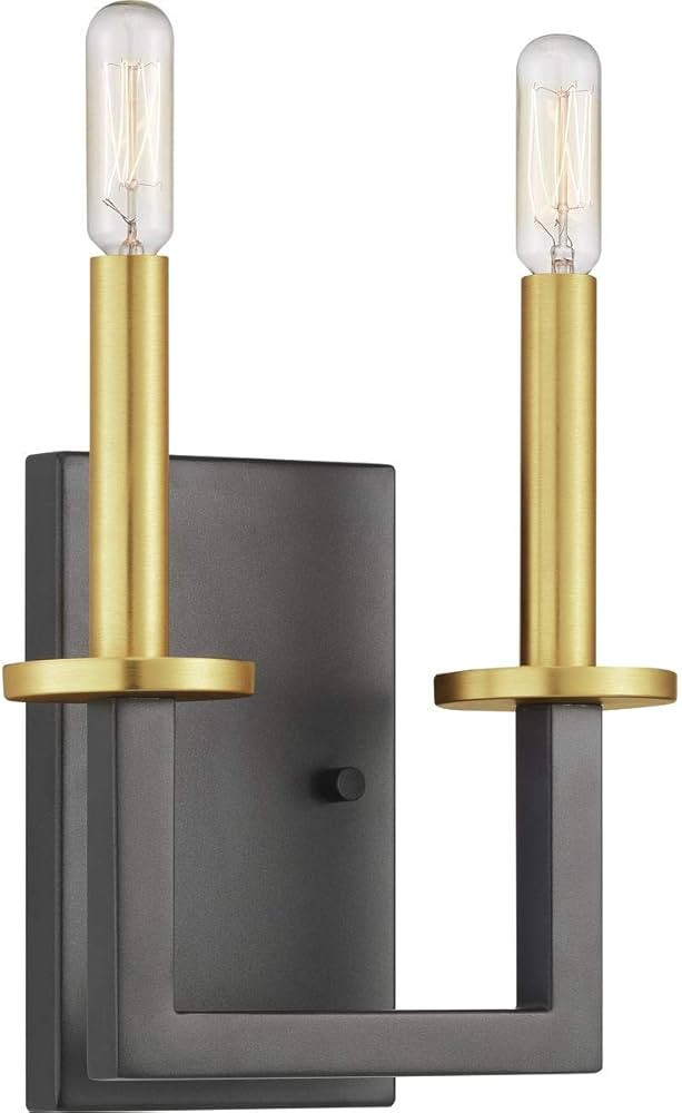 Progress Lighting P300214-143 Blakely Wall Brackets, Black, 9.38x8.25x8.25 | Amazon (US)