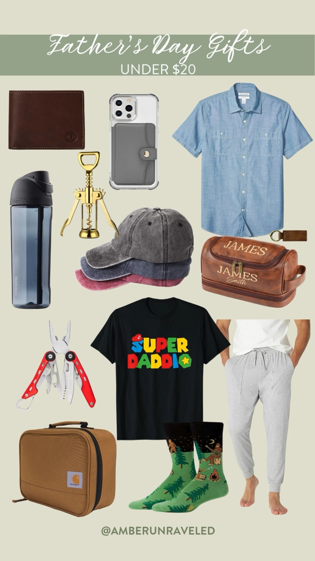 Father's Day on a budget? Absolutely! Rounded up some awesome gifts from Amazon - all under $20. Perfect for celebrating the amazing dads who need a little wardrobe upgrade without breaking the bank!
#giftsfordads #fashionaccessories #loungewear #budgetfriendly

#LTKSeasonal #LTKGiftGuide #LTKMens