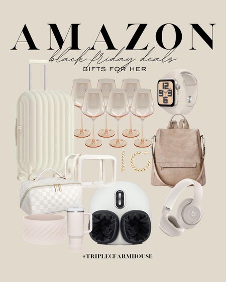 Amazon Black Friday deals on gifts for her! 

Gift guide / gifts for mom / Amazon travel / wonde glasses / headphones / Apple Watch / viral products / suitcase - carry on / makeup bag 

#LTKCyberWeek #LTKGiftGuide #LTKtravel
