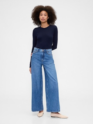 Essential Ribbed Crewneck T-Shirt | Gap Factory