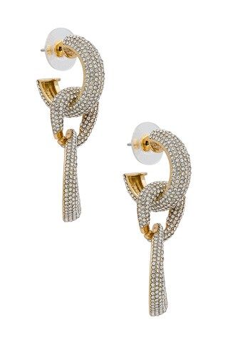 BaubleBar Gemma Earrings in Gold from Revolve.com | Revolve Clothing (Global)