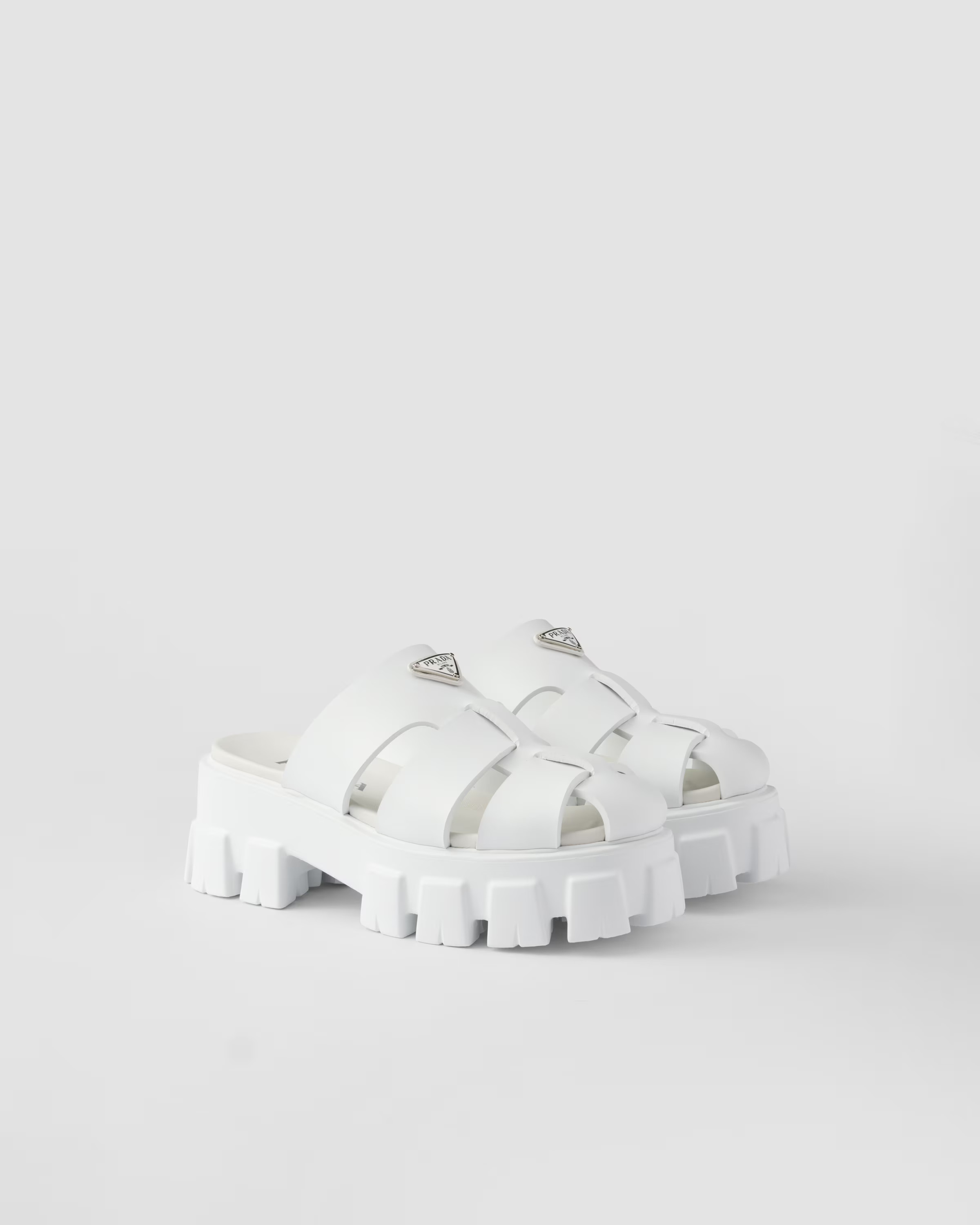 Monolith rubber mules | Prada US