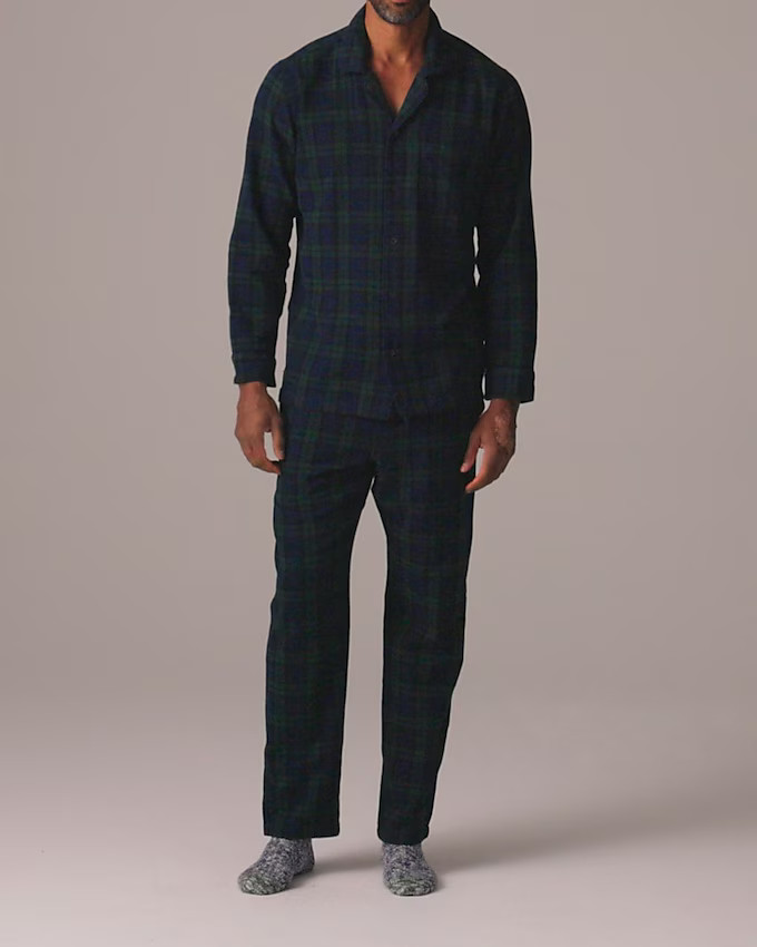 Flannel pajama set | J. Crew US