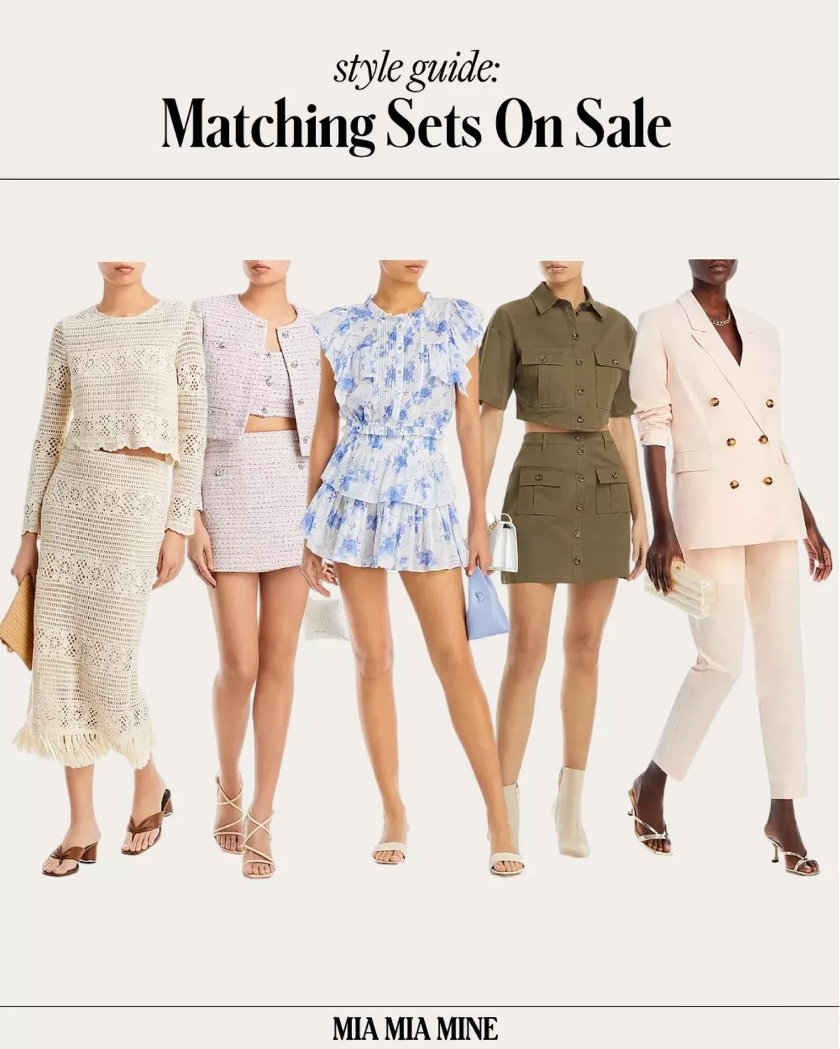 Matching Sets for Women - Bloomingdale's