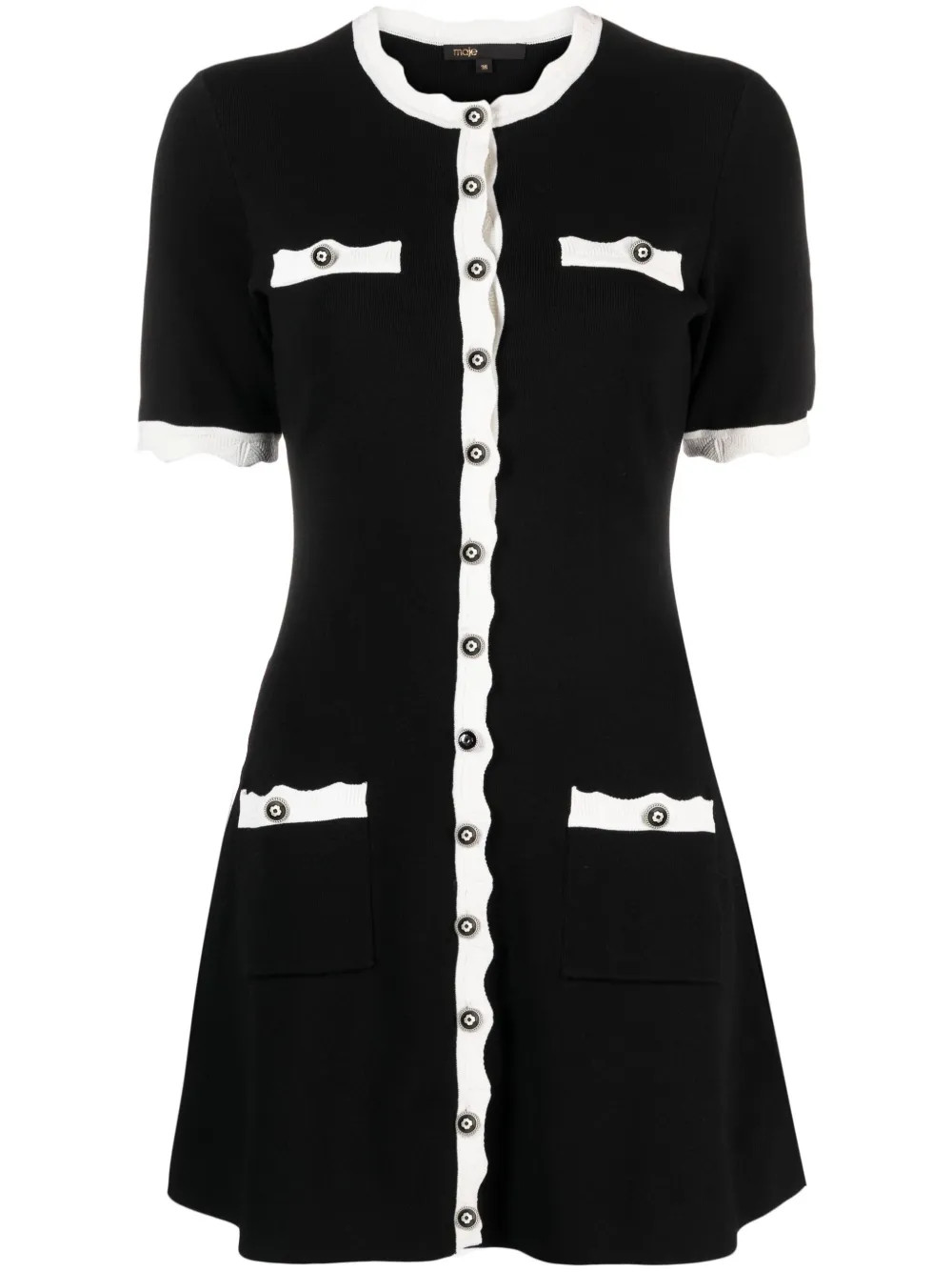 Maje Minikleid In A-Linie - Farfetch | Farfetch Global