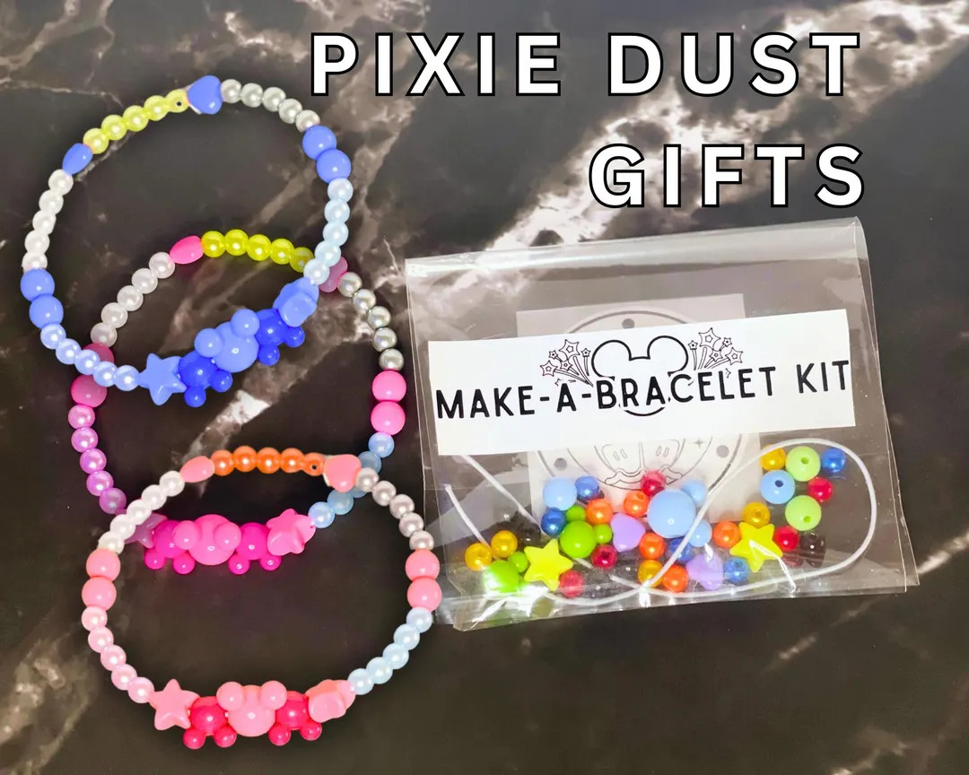 Fish Extender Bracelet Kit Disney Pixie Dust DIY Gifts Cruise DCL Birthday Party Favors FE Exchan... | Etsy (US)