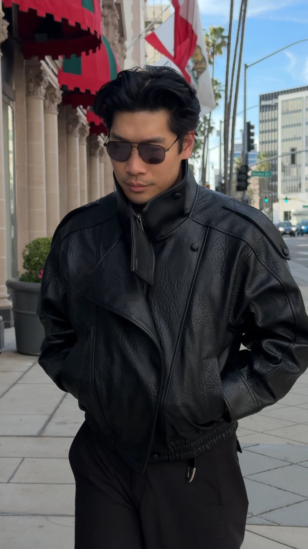 Leather jacket look for men 

#LTKootd #LTKMens #LTKSeasonal