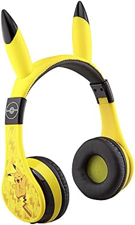 eKids Pokemon Kids Bluetooth Headphones, Wireless Headphones with Microphone Includes Aux Cord, V... | Amazon (US)