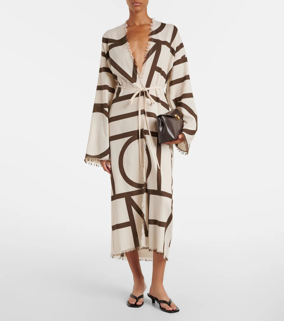 Monogram cotton beach cover-up | Mytheresa (US/CA)