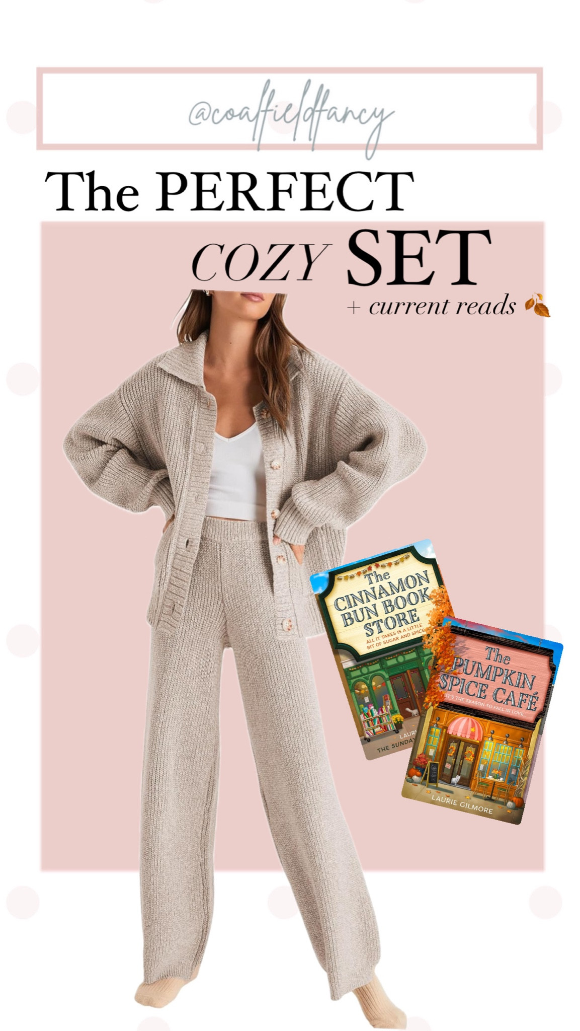 The perfect cozy lounge set + current reads. 
Fall books

#LTKHoliday #LTKGiftGuide #LTKOver40