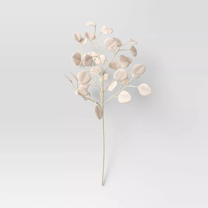 28" Artificial Eucalyptus Stem White - Threshold™ | Target