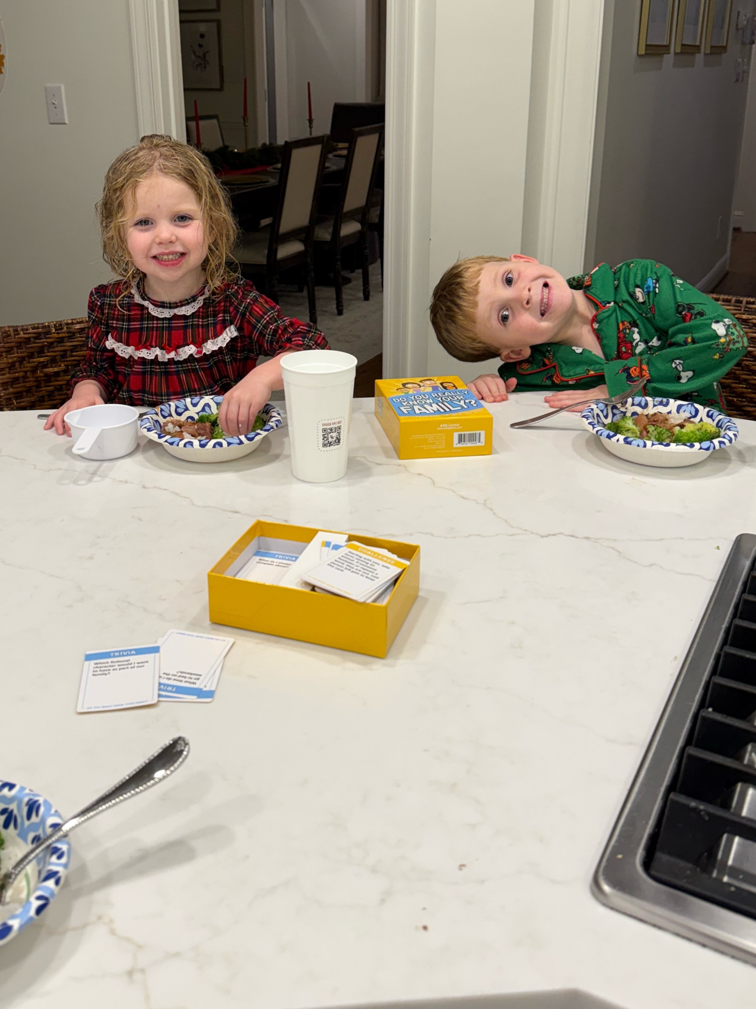 We have been playing this game every night at dinner and it has been a hit!! it’s all about how well do you know your family! The kids are getting a kick out of people trying to guess their answers and it’s providing a lot of laughter and learning silly facts about each other that we might not have already known! It’s also so cute to see how well they actually do know each other and noticed each other’s likes and dislikes! 

#LTKCyberWeek