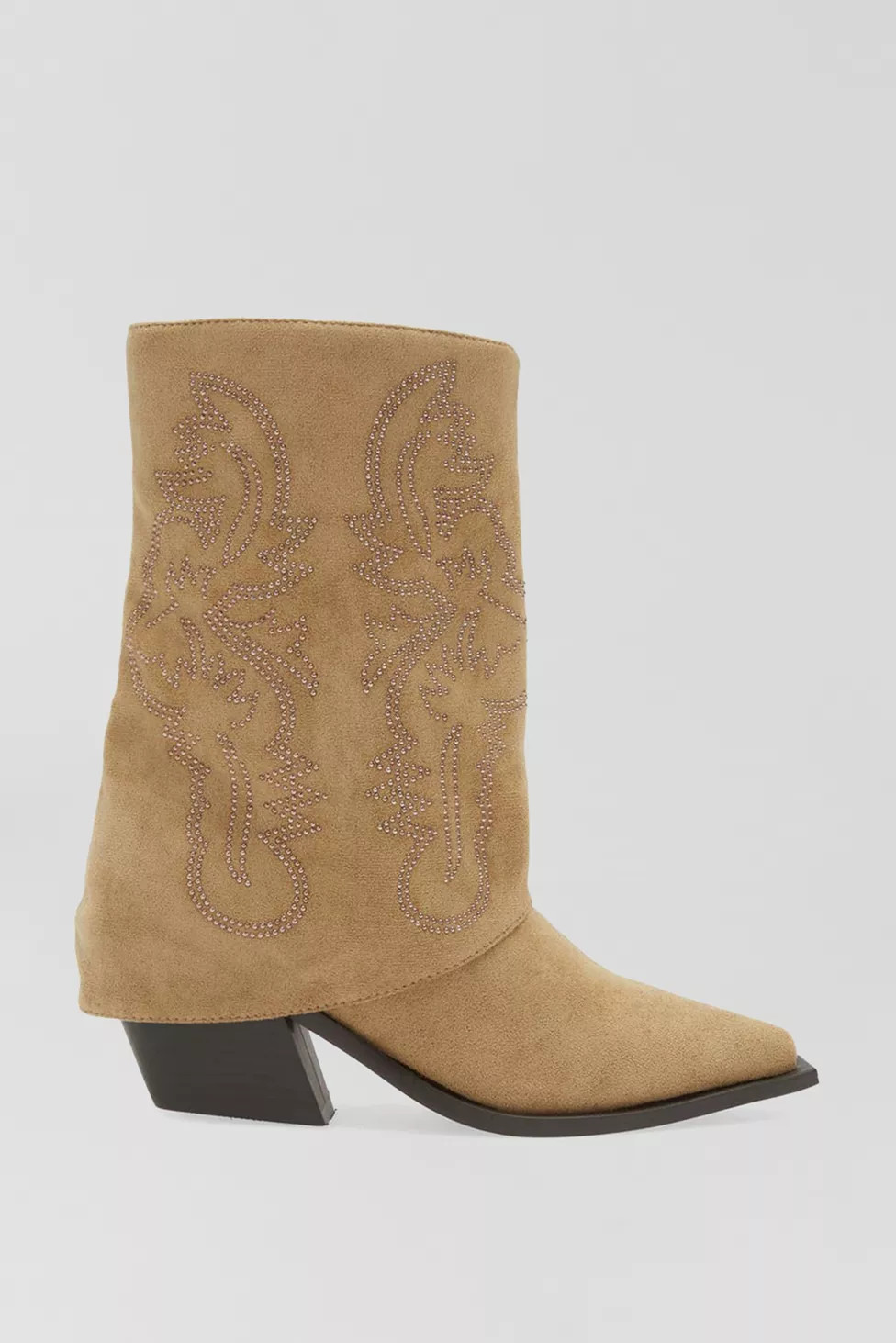 Azalea Wang Portabella Foldover Cowboy Boot | Urban Outfitters (US and RoW)