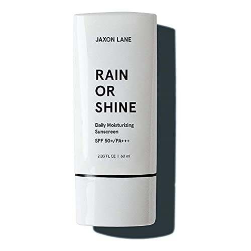 RAIN OR SHINE Anti Aging Face Sunscreen SPF 50 for Clear Skin w/Green Tea, Hyaluronic Acid, Vitamin E Oil, Ginseng Extract, Licorice Root, SPF Moisturizer for Face & Body Cream 2.03 Oz, Fragrance, 2pk | Amazon (US)