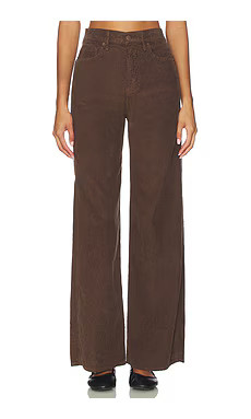 Veronica Beard Taylor High Rise Wide Leg in Dark Umber from Revolve.com | Revolve Clothing (Global)