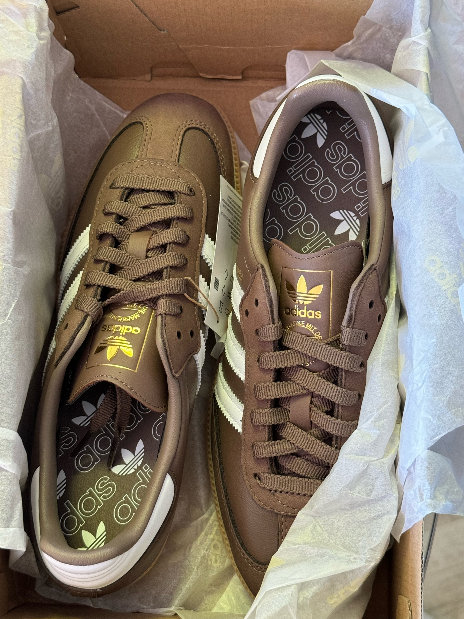 New fall brown sambas 