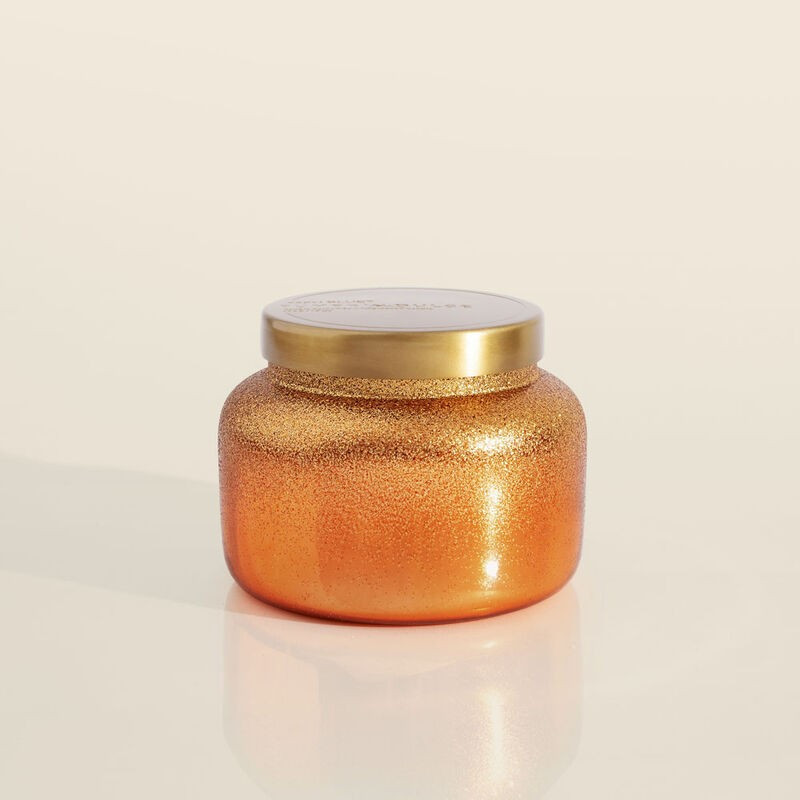 Pumpkin Dulce Glitz Signature Jar, 19 oz | Capri-Blue