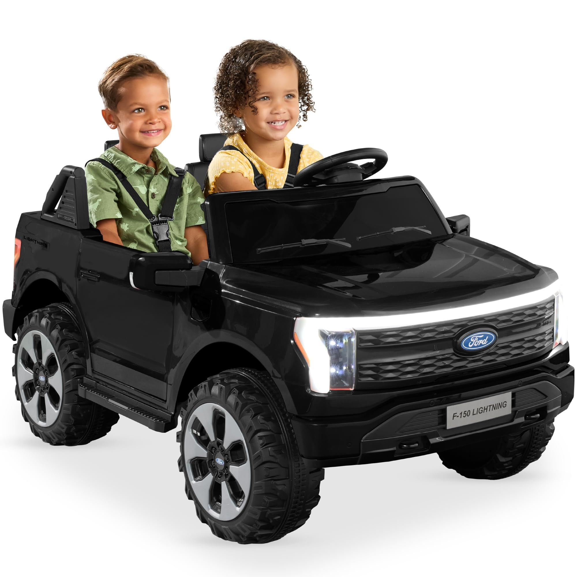Best Choice Products Licensed Ford F-150 Lightning Truck Kids 24V 2-Seater Electric Ride On Car T... | Amazon (US)