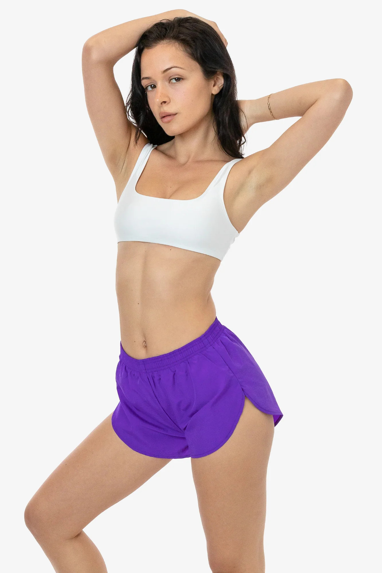 RNF304 - Nylon Taffeta Shorts | Los Angeles Apparel