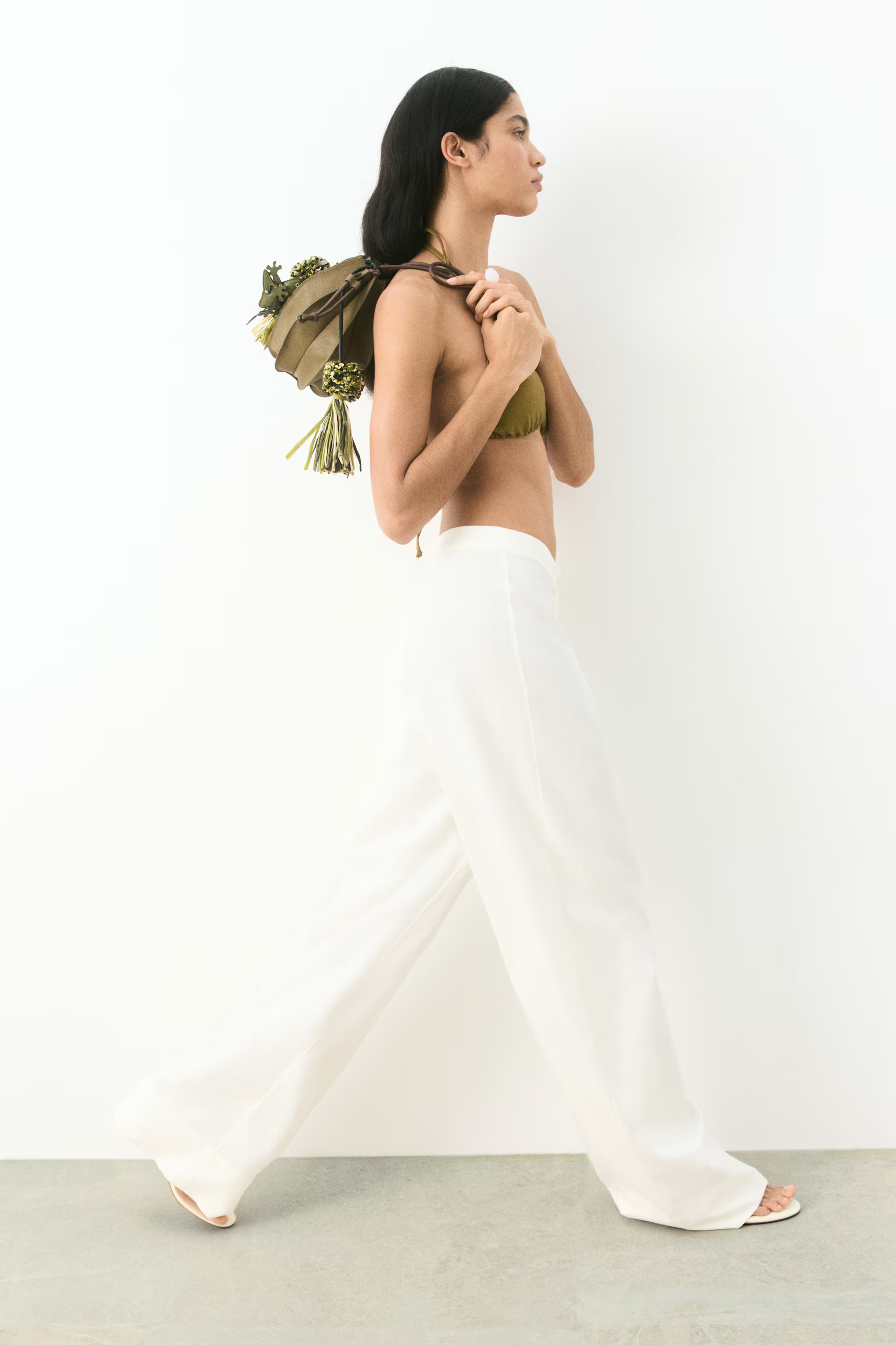 Linen-blend trousers | H&M (UK, MY, IN, SG, PH, TW, HK)