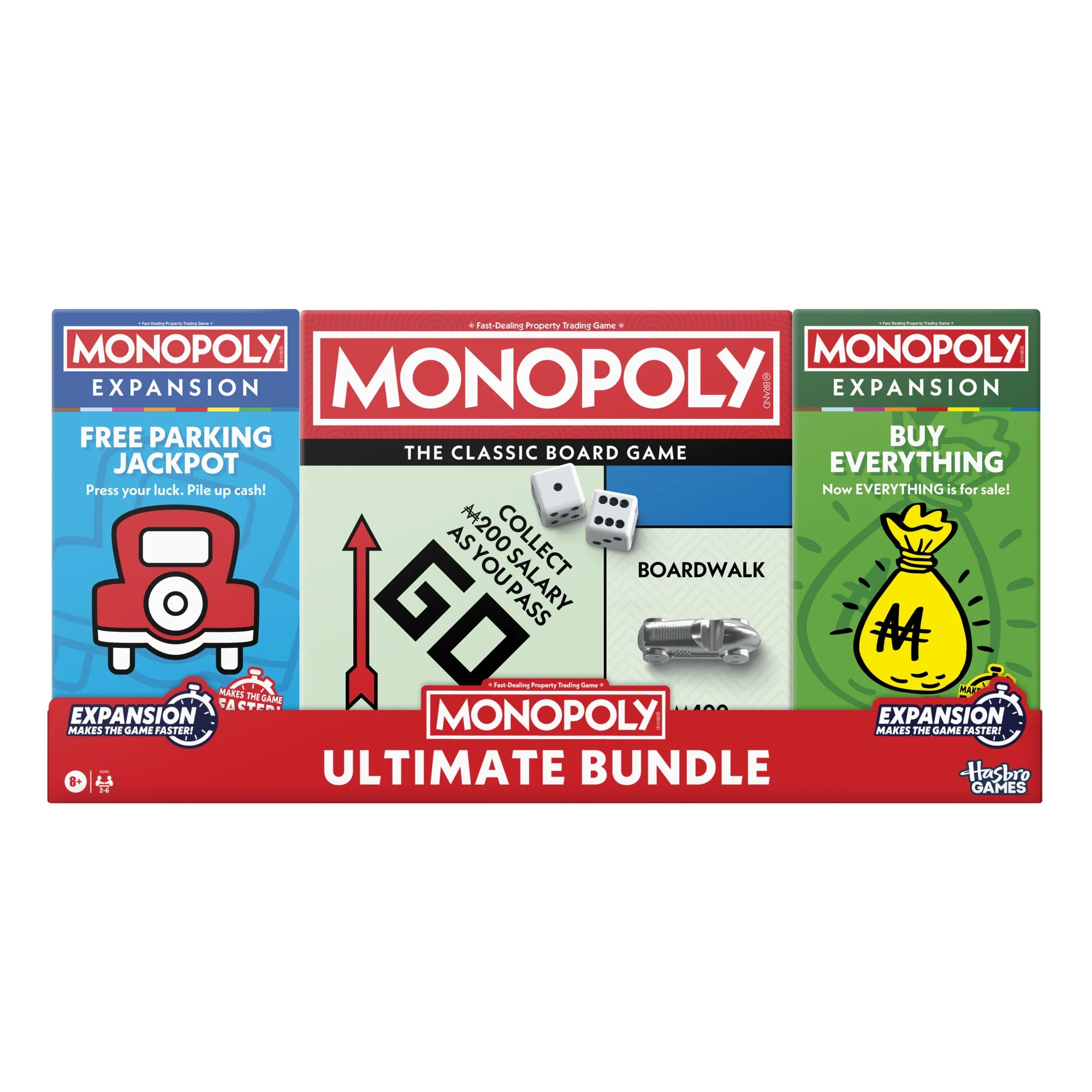 Monopoly Ultimate Bundle: Classic Game and Two Exciting Expansion Packs for Family Fun | Walmart (US)