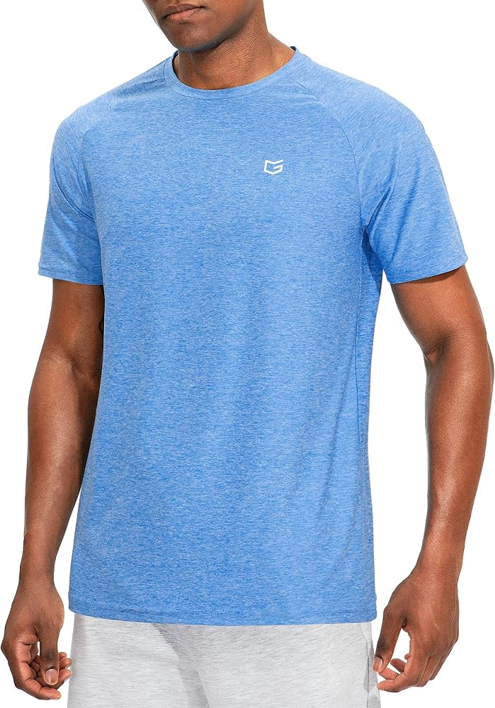 Men's Dry Fit Short Sleeve T-Shirt Crewneck Lightweight Tee Shirts for Men Workout Athletic Casua... | Amazon (US)