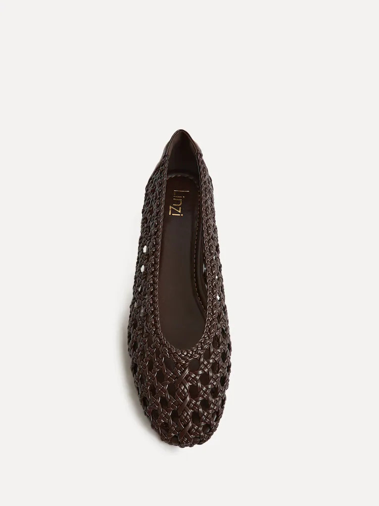 Linzi Brown Melina Handwoven Ballet Flats | Next EU
