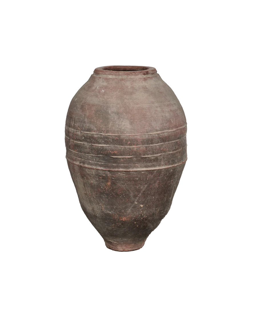 Olive Ateliers Antique Turkish Olive Jar - Pots, Pottery, and Planters | Olive Ateliers