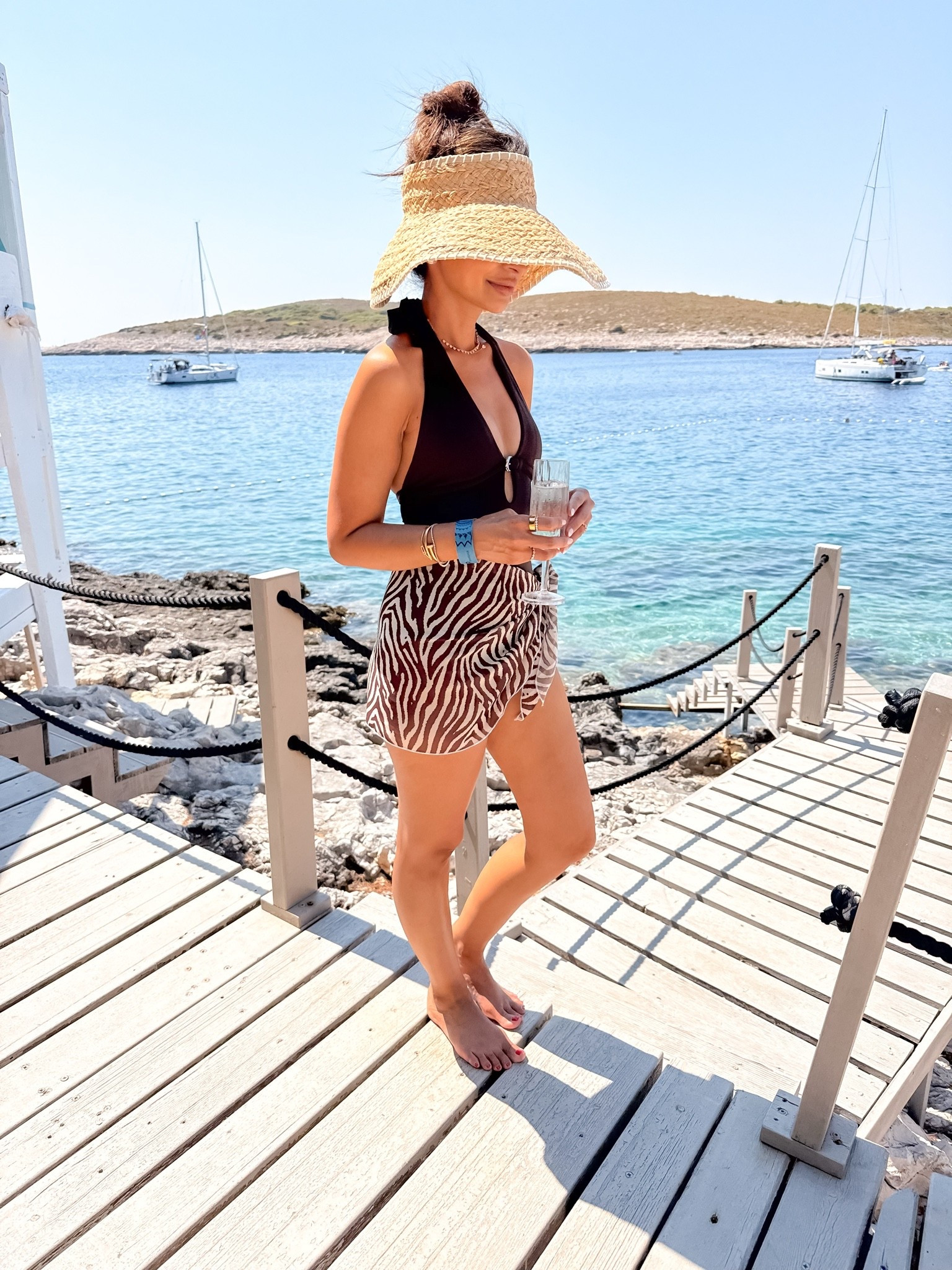 Beach day outfit! My sarong is under $50 ☀️

#LTKootd #LTKSwim #LTKOver40